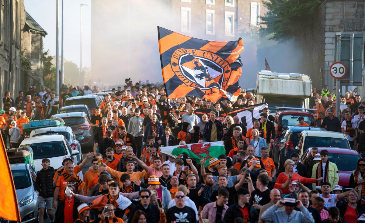 Dundee United fans are looking forward to travelling to Holland